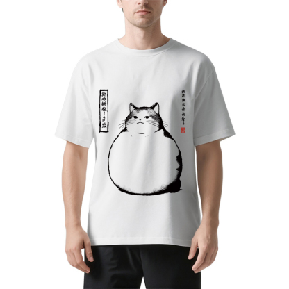 Tokyocanvas Matsumoto Hoji Cat Classic T-Shirt
