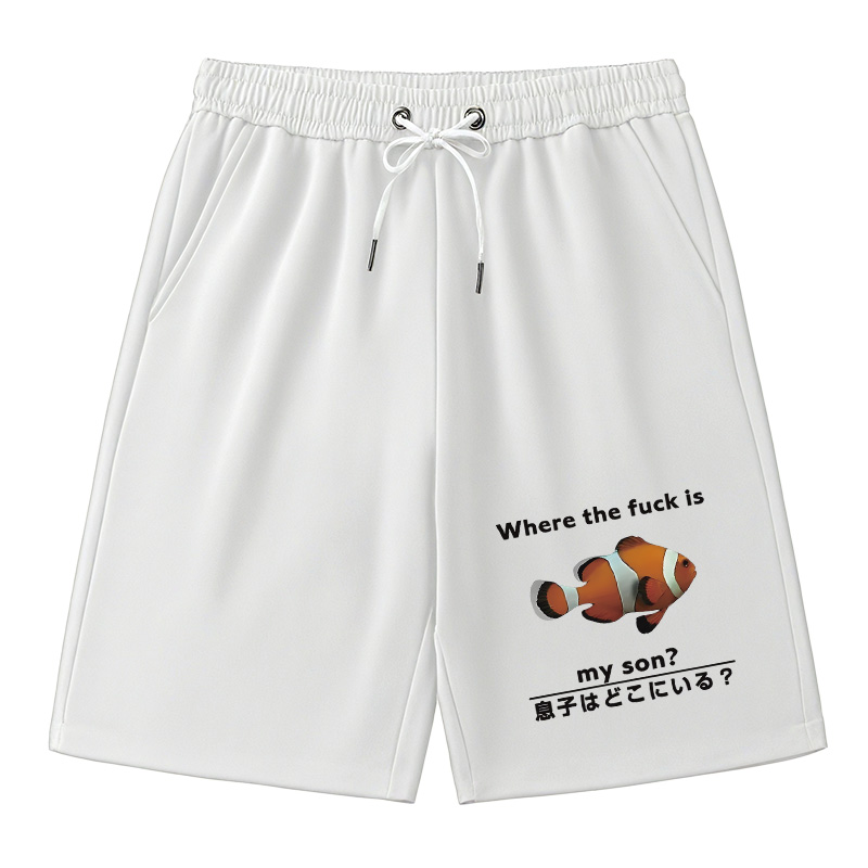 Tokyocanvas Fish Looking For Son Classic Short