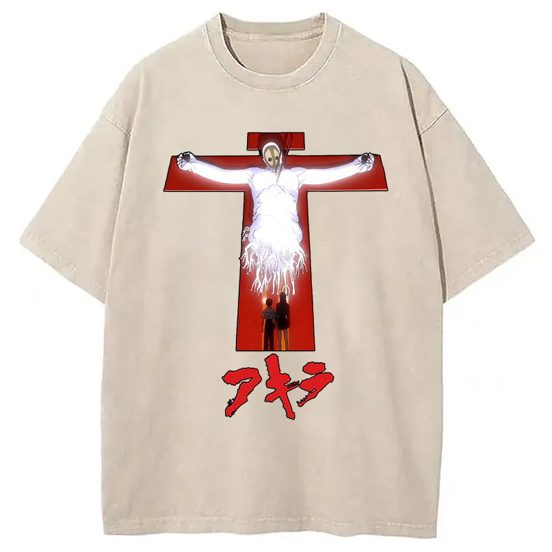 Tokyocanvas Sad Japanese Washed T-Shirt