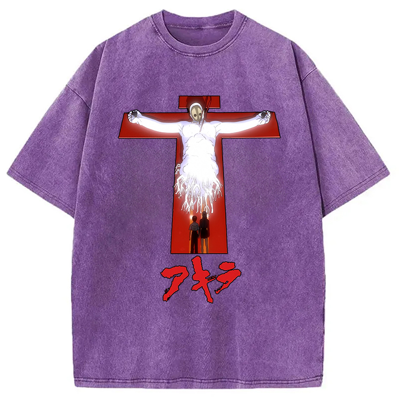 Tokyocanvas Sad Japanese Washed T-Shirt