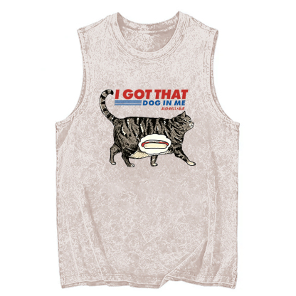 Tokyocanvas I Got That Dog In Me Japan Washed Tank