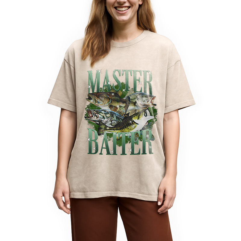 Tokyocanvas Master Baiter Retro Washed T-Shirt