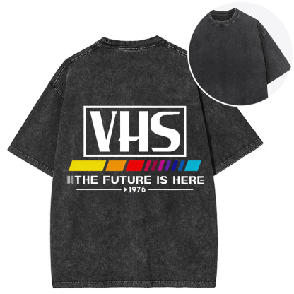 Tokyocanvas VHS 1976 Vintage Back Washed T-Shirt