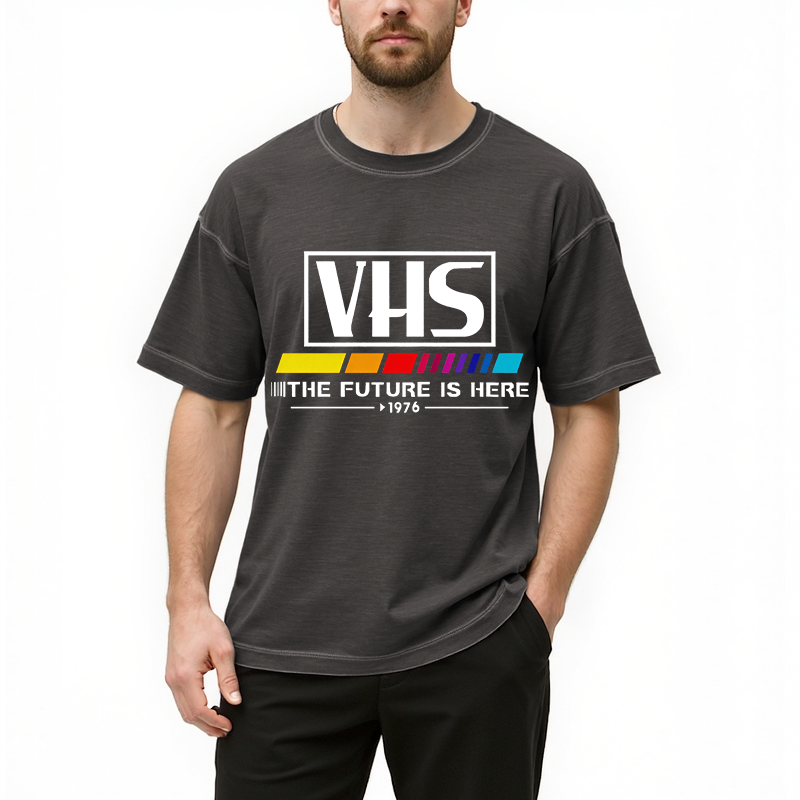 Tokyocanvas VHS 1976 Vintage Gradient Washed T-Shirt