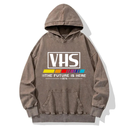 Tokyocanvas VHS 1976 Vintage Washed Hoodie