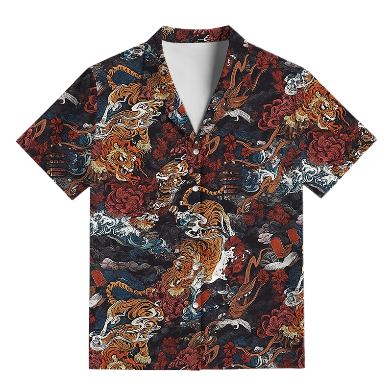 Tokyocanvas Vintage 1950s Tiger Pajama Set