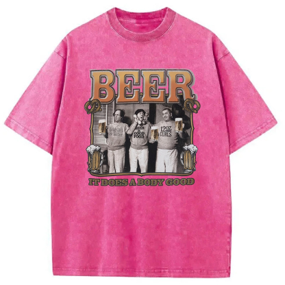 Tokyocanvas White and Cream Washed T-Shirt