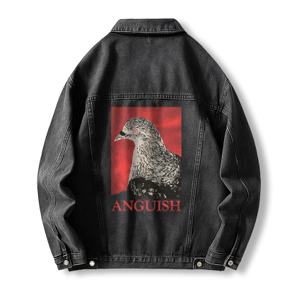 Tokyocanvas The Weight of Urban Anguish Jean Jackets
