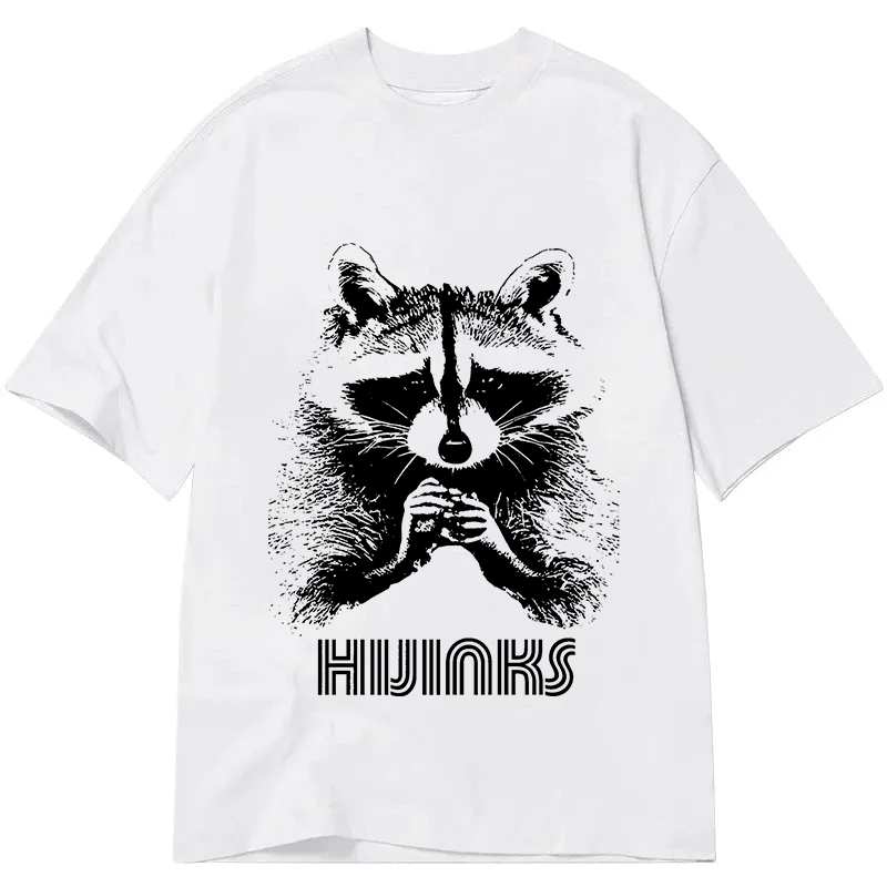 Tokyocanvas Raccoon Hijinks Classic T-Shirt