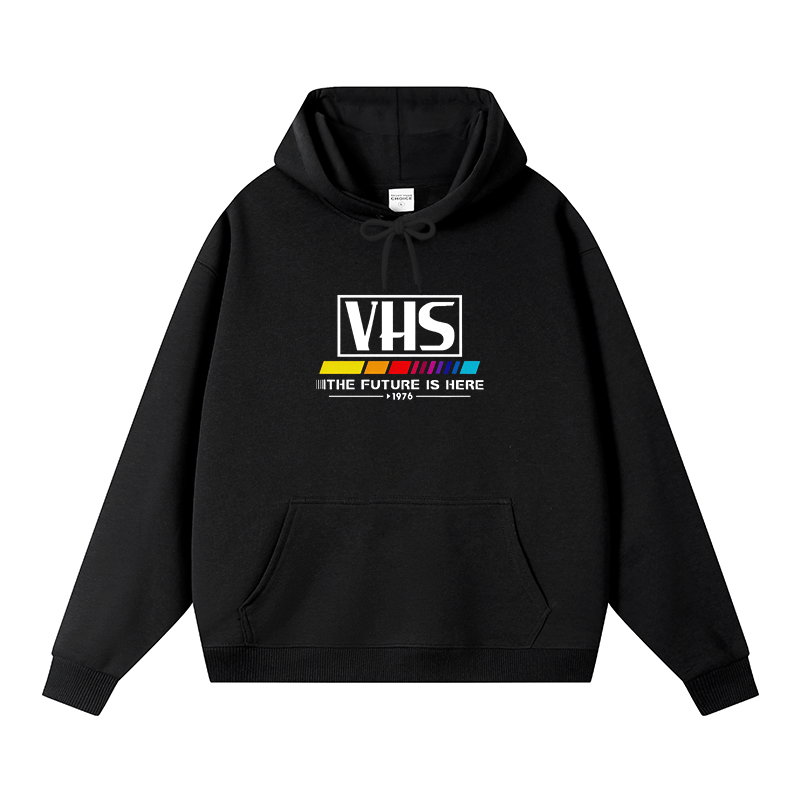 Tokyocanvas VHS 1976 Vintage Fleece Lined Hoodie