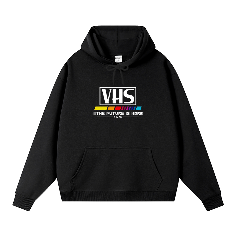 Tokyocanvas VHS 1976 Vintage Fleece Lined Hoodie