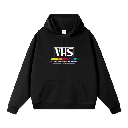 Tokyocanvas VHS 1976 Vintage Fleece Lined Hoodie
