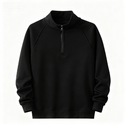 Tokyocanvas Custom Half-Zip Sweatshirt