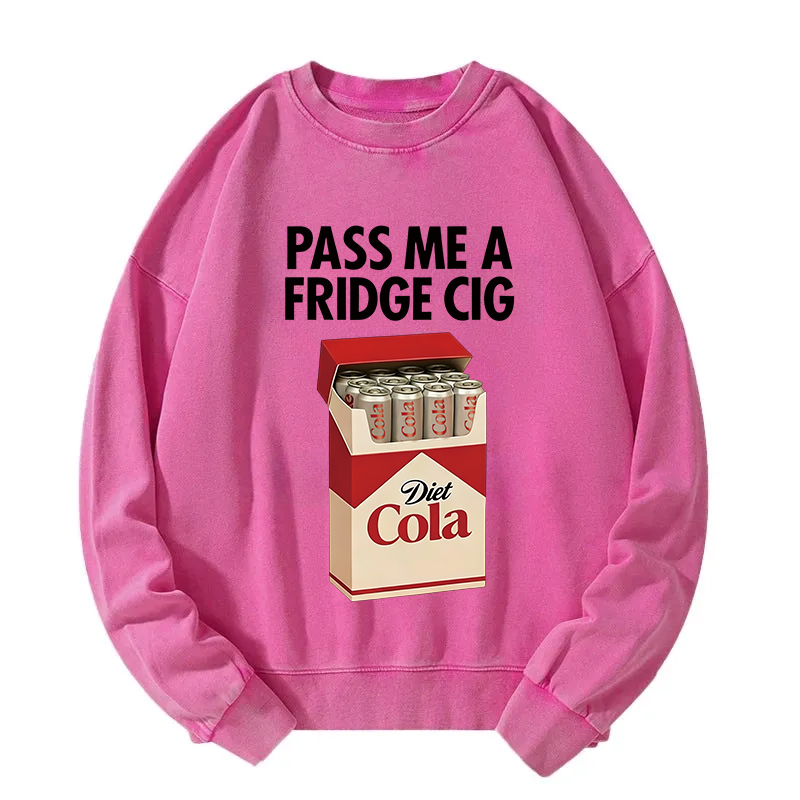 Tokyocanvas I Need A Diet Cola Washed Sweatshirt
