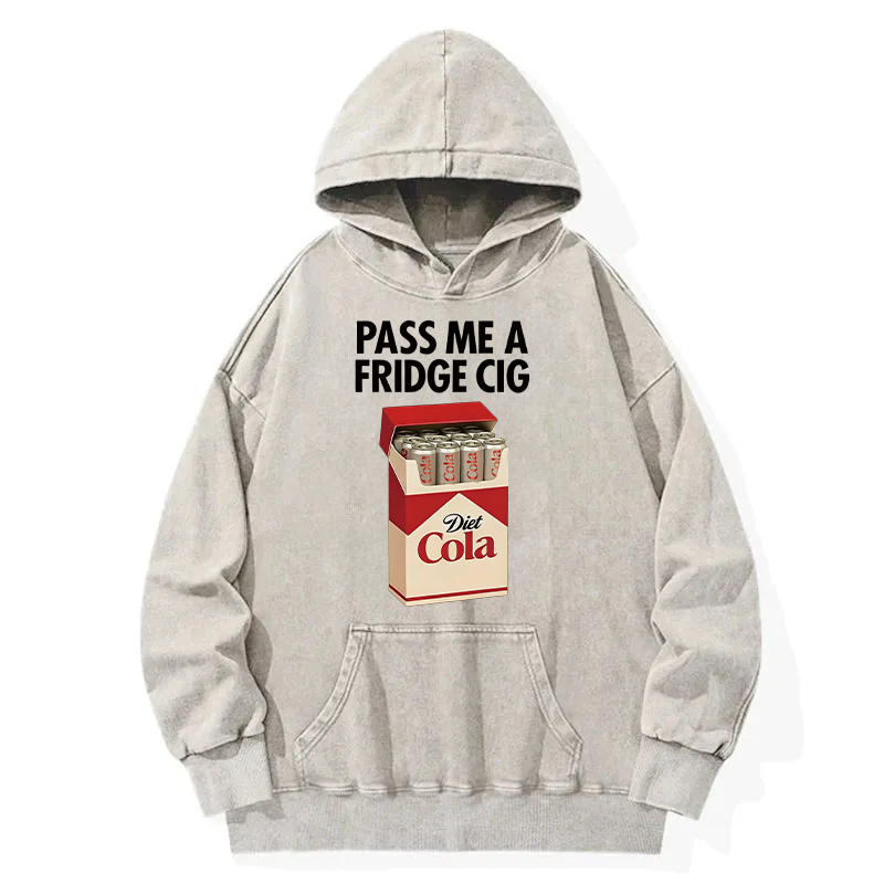 Tokyocanvas I Need A Diet Cola Washed Hoodie