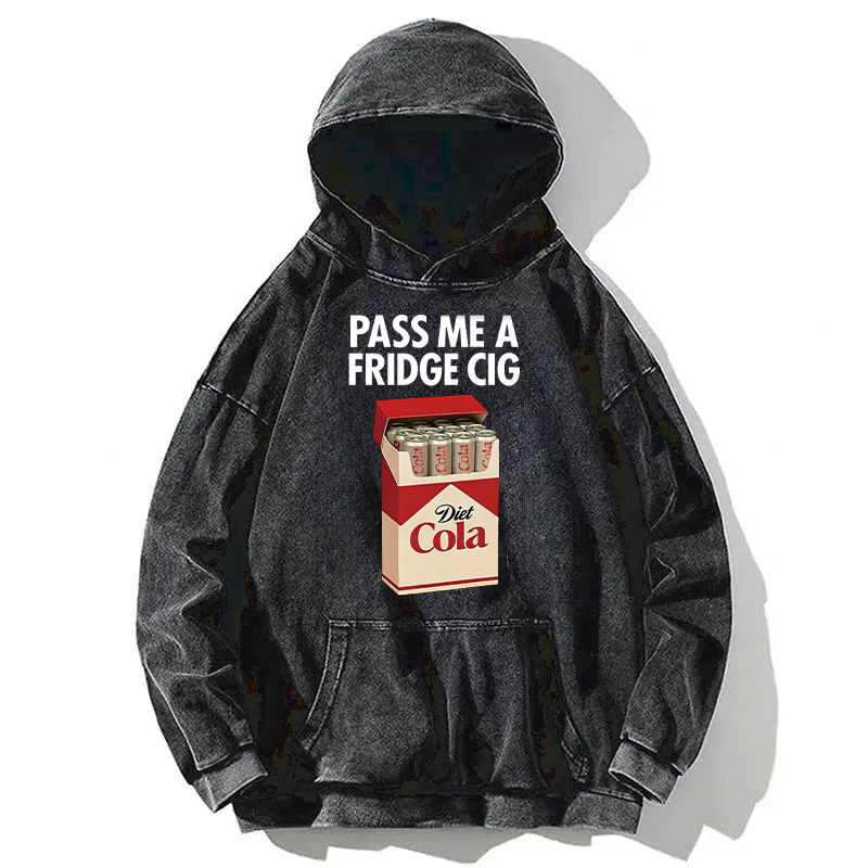 Tokyocanvas I Need A Diet Cola Washed Hoodie