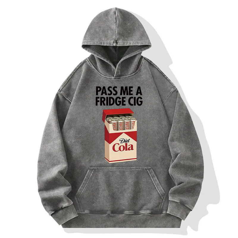 Tokyocanvas I Need A Diet Cola Washed Hoodie