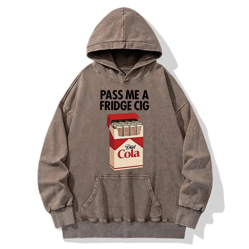 Tokyocanvas I Need A Diet Cola Washed Hoodie