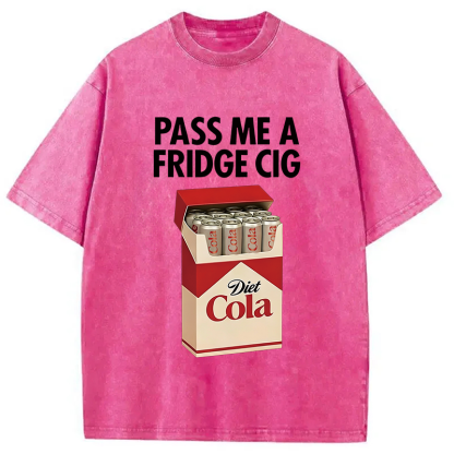 Tokyocanvas I Need A Diet Cola Washed T-Shirt