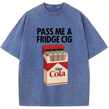 Tokyocanvas I Need A Diet Cola Washed T-Shirt