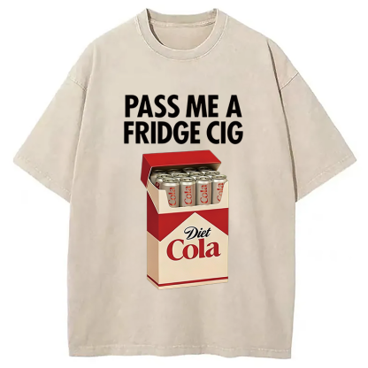 Tokyocanvas I Need A Diet Cola Washed T-Shirt