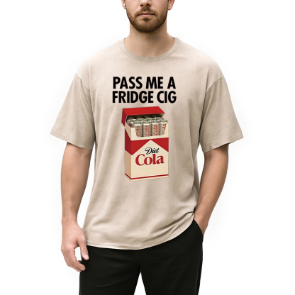 Tokyocanvas I Need A Diet Cola Washed T-Shirt