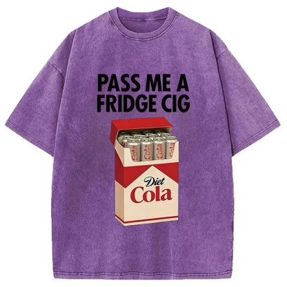 Tokyocanvas I Need A Diet Cola Washed T-Shirt