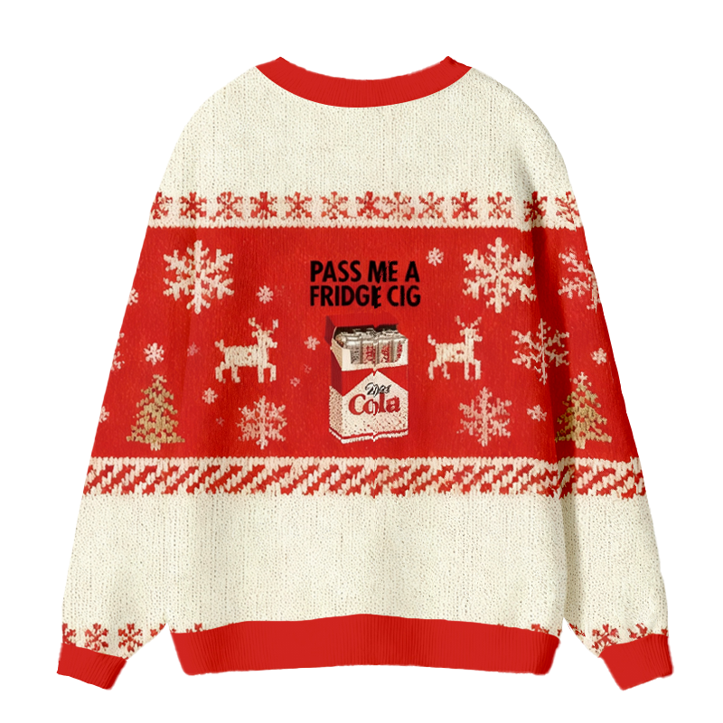 Tokyocanvas I Need A Diet Cola Ugly Cardigan Sweatshirt