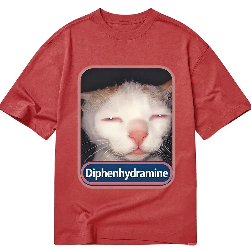 Tokyocanvas diphenhydramine Cat Meme Classic T-Shirt