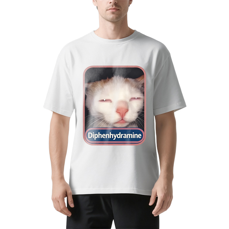 Tokyocanvas diphenhydramine Cat Meme Classic T-Shirt