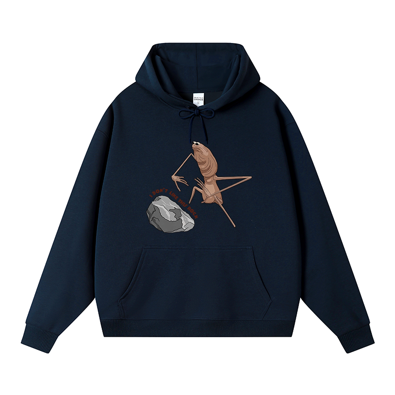 Tokyocanvas I Don't Like This Rock Fleece Lined Hoodie