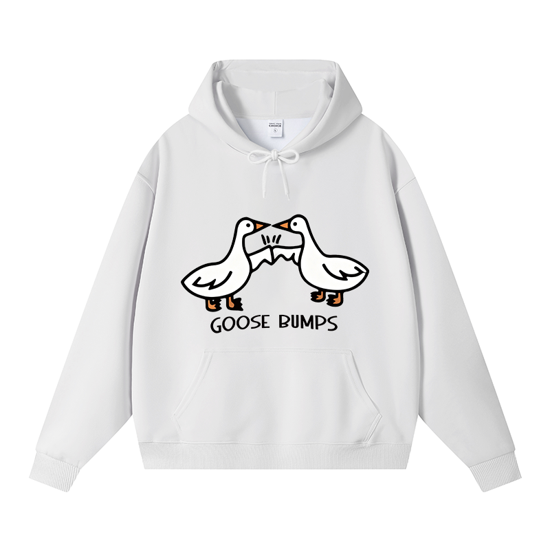 Tokyocanvas Goose Bumps Fleece Lined Hoodie