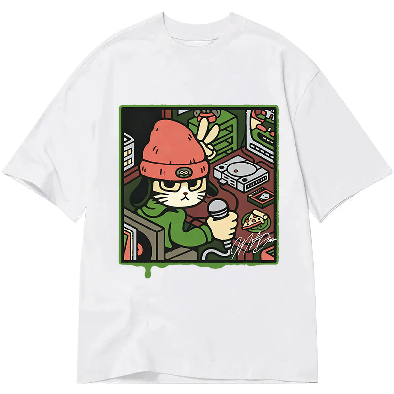 Tokyocanvas Rapper Cat Classic T-Shirt