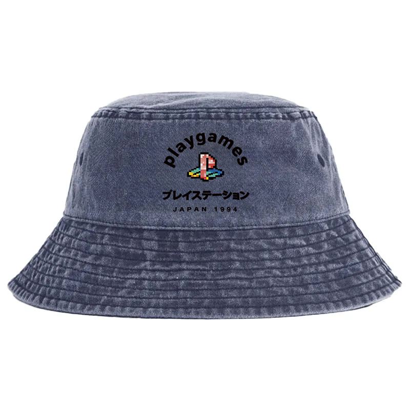Tokyocanvas Play Games Japan Washed Bucket Hat