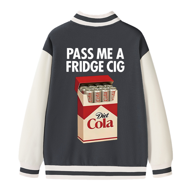 Tokyocanvas I Need A Diet Cola Varsity Jacket