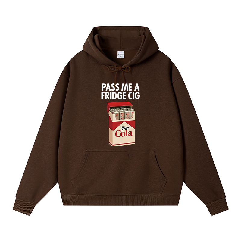 Tokyocanvas I Need A Diet Cola Fleece Lined Hoodie