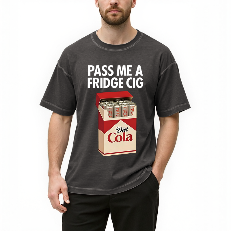 Tokyocanvas I Need A Diet Cola Gradient Washed T-Shirt