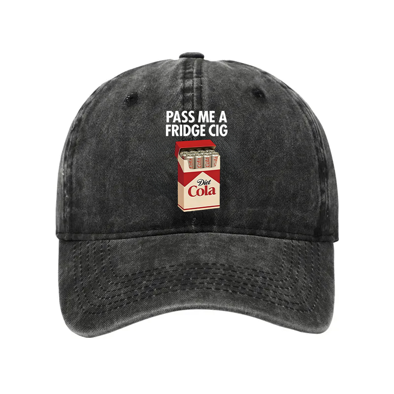 Tokyocanvas I Need A Diet Cola Washed Cap