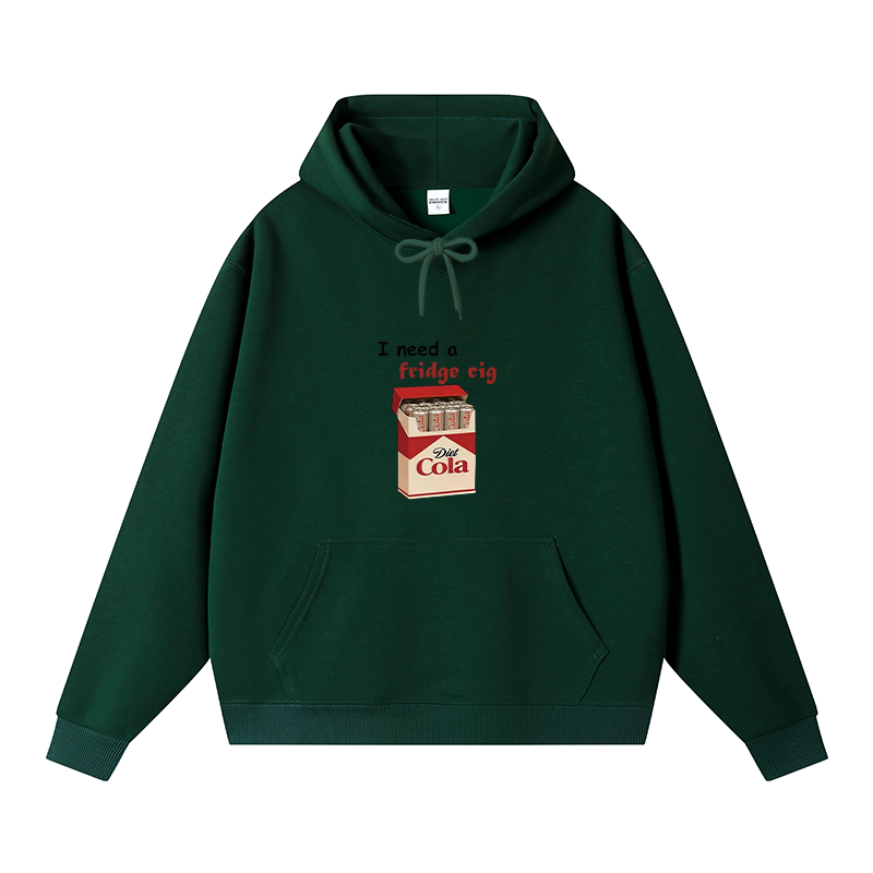 Tokyocanvas I Need A Fridge Cig Fleece Lined Hoodie