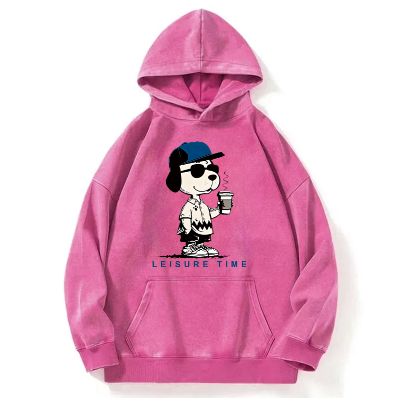Tokyocanvas Dodger Dog Vintage Japanese Washed Hoodie