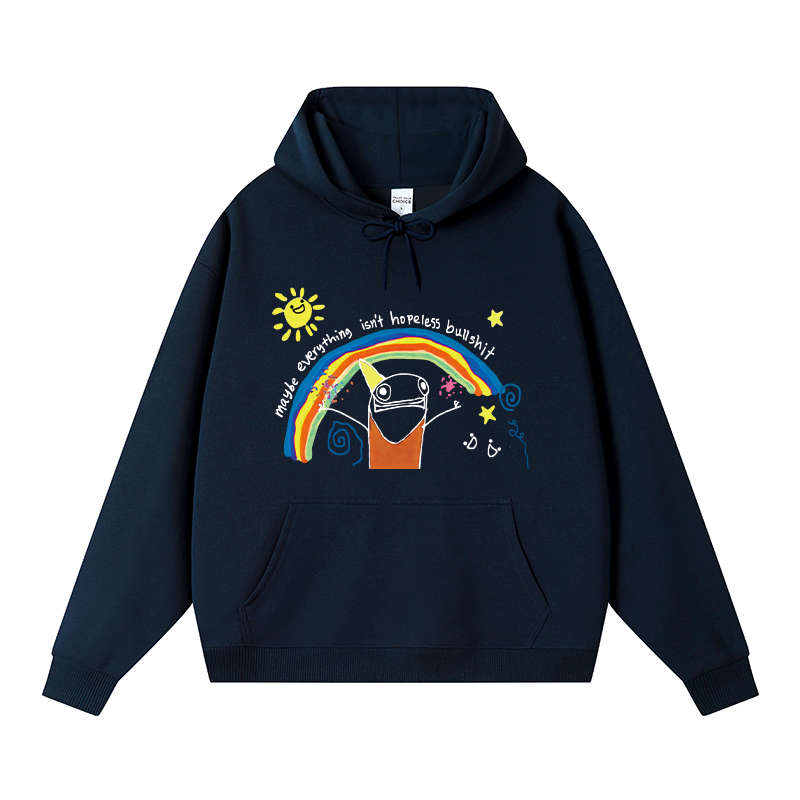 Tokyocanvas Hyperbole And A Half Fleece Lined Hoodie