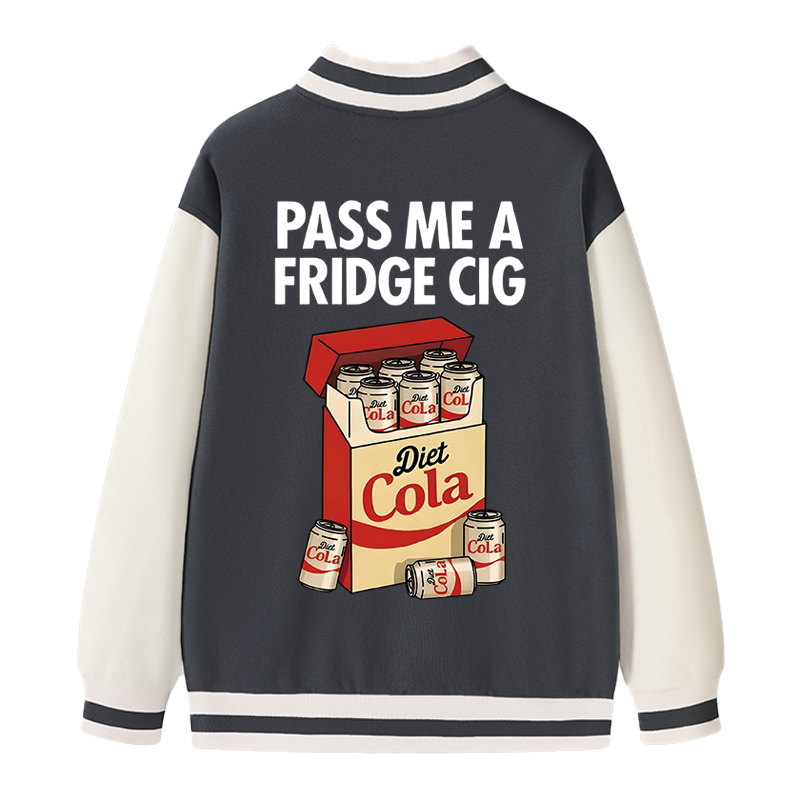Tokyocanvas Diet Cola Cigarette Pack Varsity Jacket