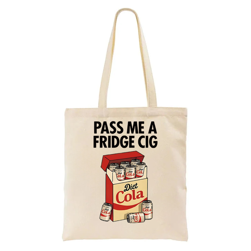 Tokyocanvas Diet Cola Cigarette Pack Tote Bag