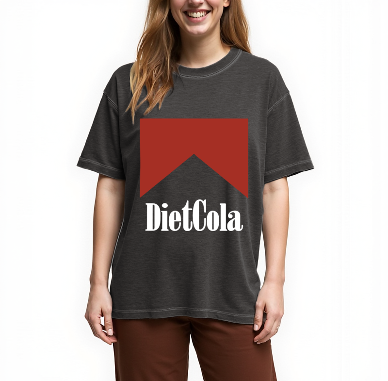 Tokyocanvas Diet Cola Marlboro Gradient Washed T-Shirt