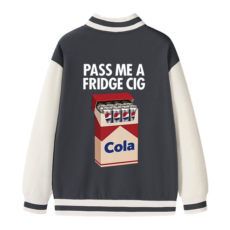 Tokyocanvas I Need A Diet Pepsi Varsity Jacket