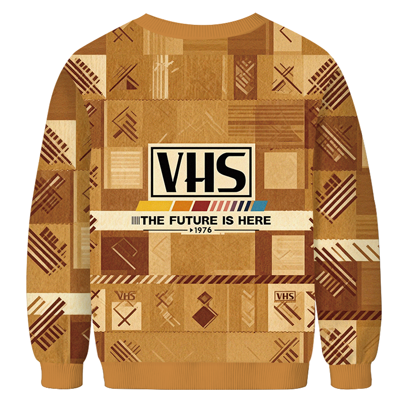 Tokyocanvas VHS 1976 Vintage Casual Ugly Sweatshirt