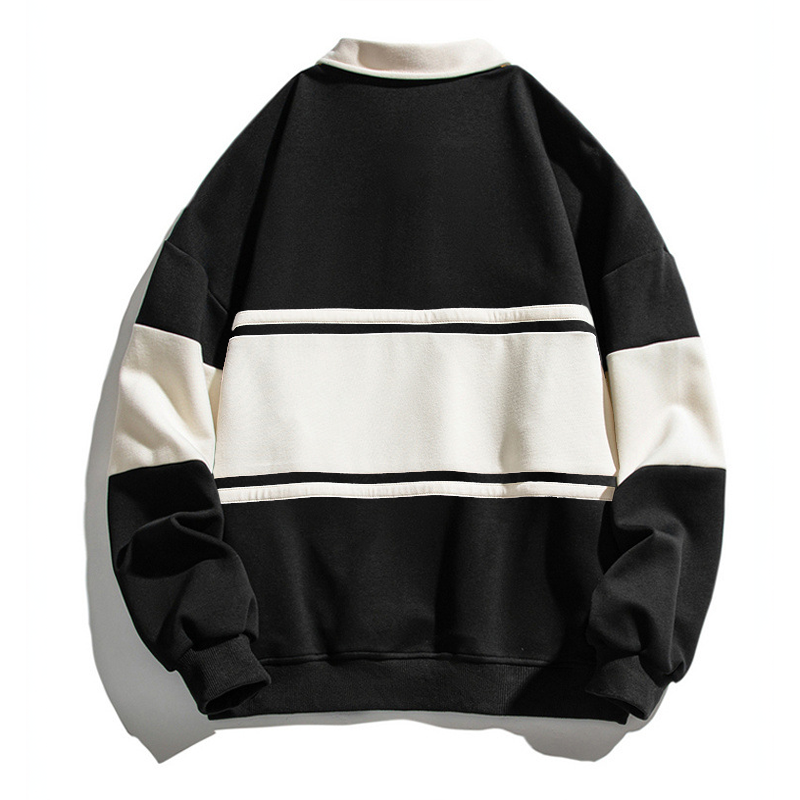 Tokyocanvas Just Smoking Polo Embroidered Sweatshirt
