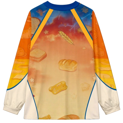 Tokyocanvas I Can't Eat Gluten Funny Meme Graphic Long-sleeve T-Shirt