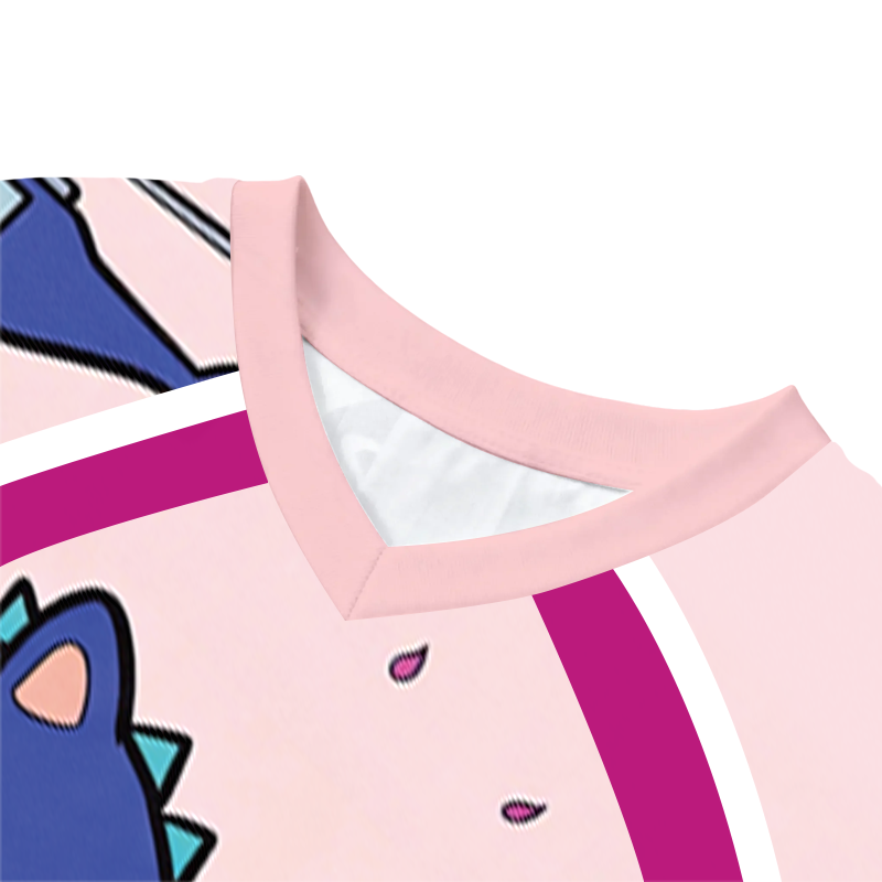 Tokyocanvas Demon Monster Cat Long Sleeve Graphic Print T-Shirt