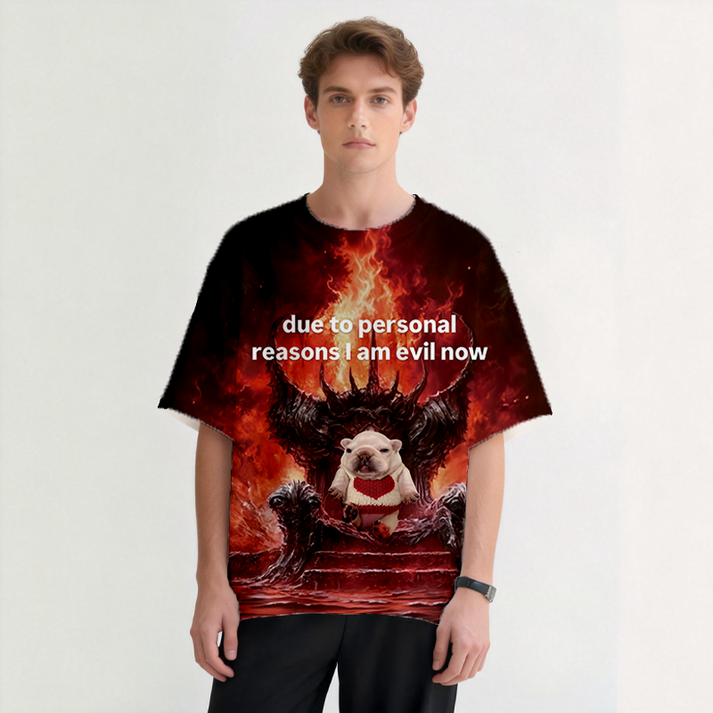 Tokyocanvas Due To Personal Graphic Print T-shirt